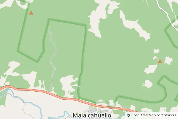 Mapa Malalcahuello