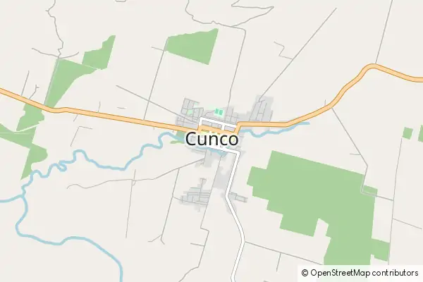 Mapa Cunco