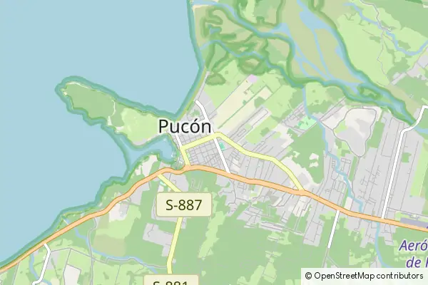 Mapa Pucón