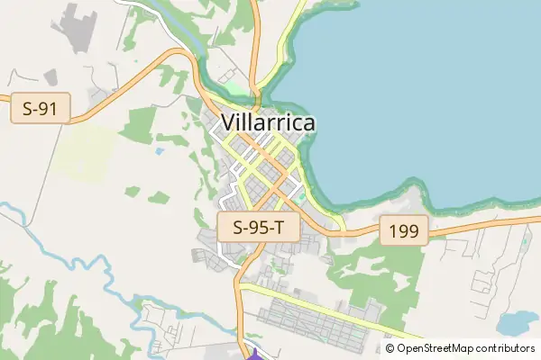 Mapa Villarrica