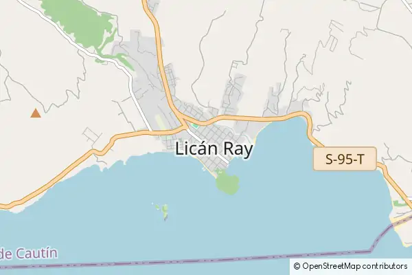 Mapa Licán Ray