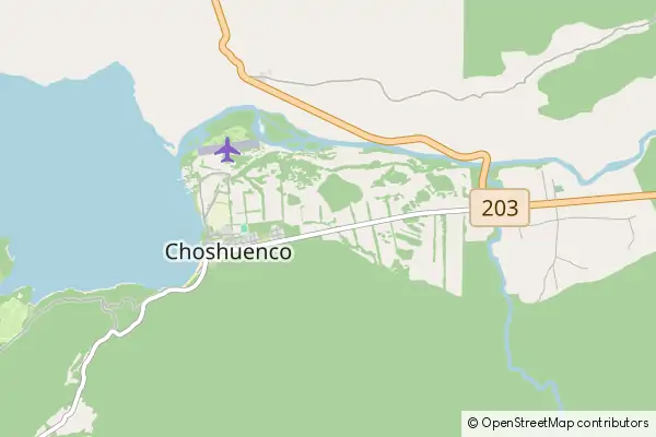 Mapa Choshuenco