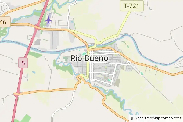 Mapa Río Bueno