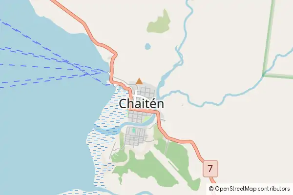 Mapa Chaitén