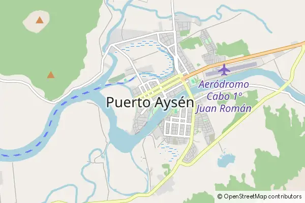 Mapa Puerto Aisen