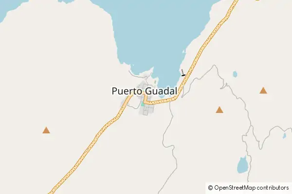 Mapa Puerto Guadal