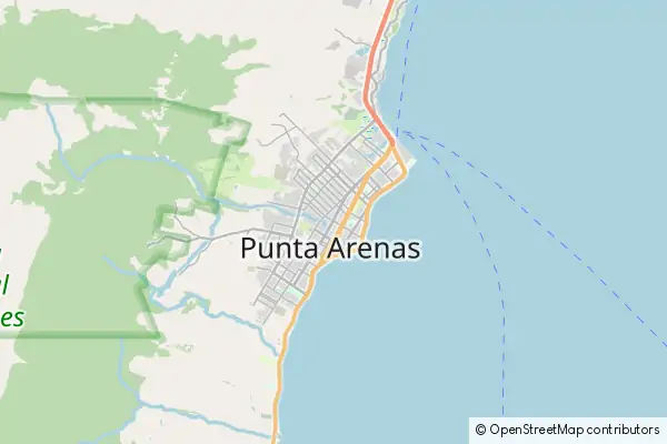 Mapa Punta Arenas