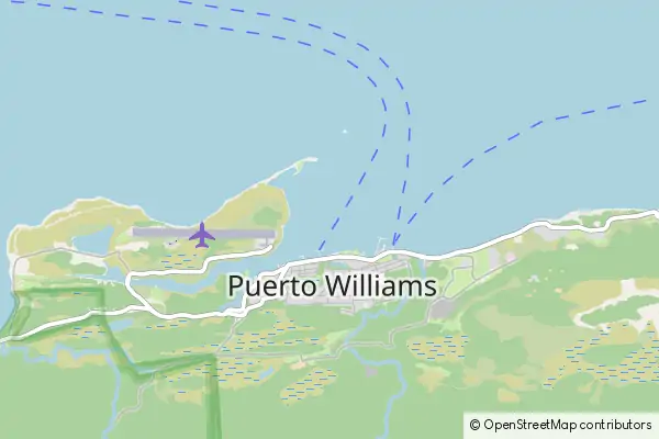 Mapa Puerto Williams