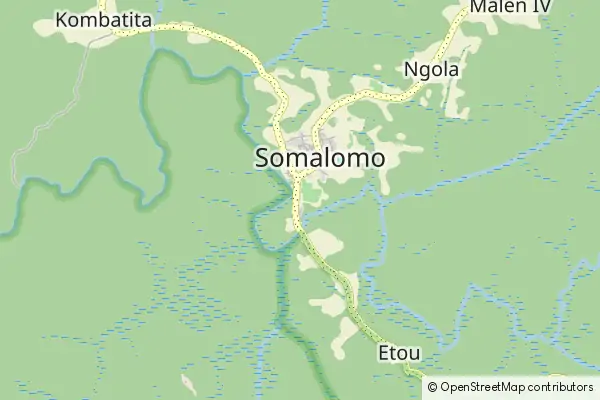 Mapa Somalomo