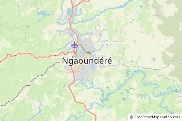 Mapa Ngaoundéré