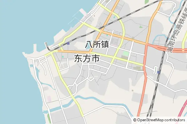 Mapa Dongfang