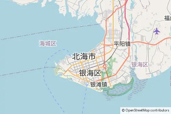 Mapa Beihai