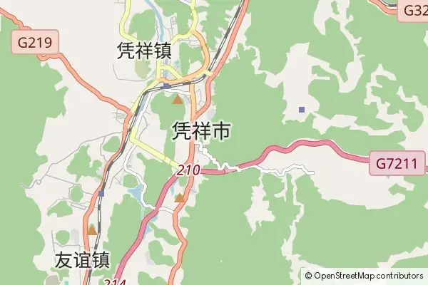 Mapa Pingxiang