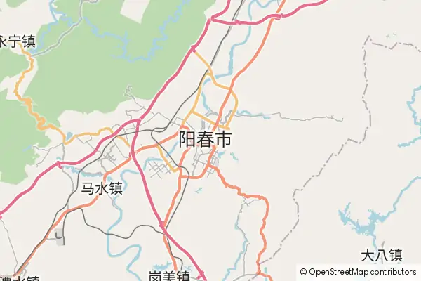 Mapa Yangchun