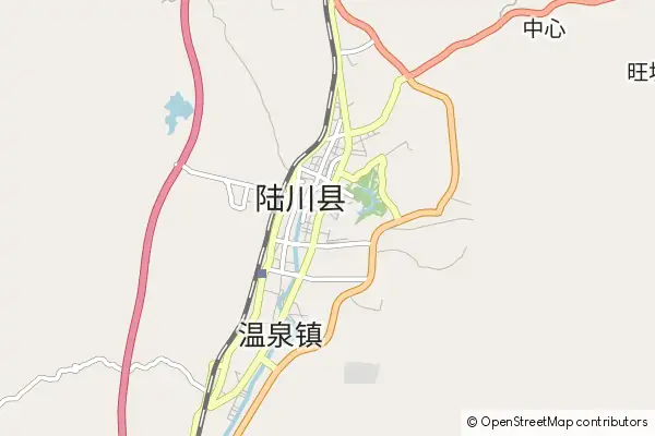 Mapa Luchuan County