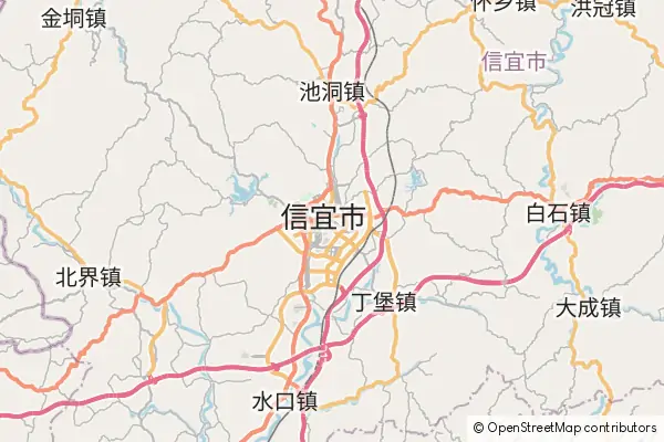 Mapa Xinyi