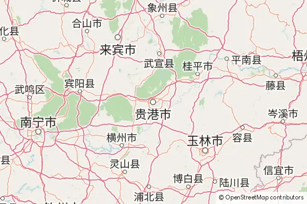 Mapa Guigang