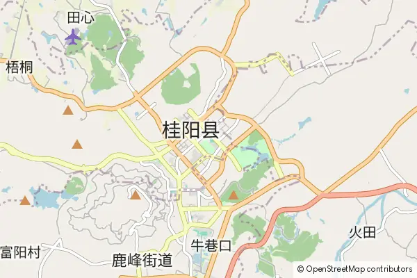 Mapa Guiyang County