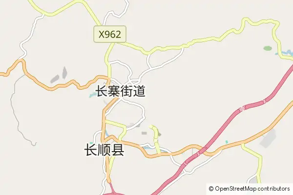 Mapa Changshun County