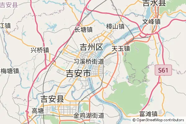 Mapa Ji'an