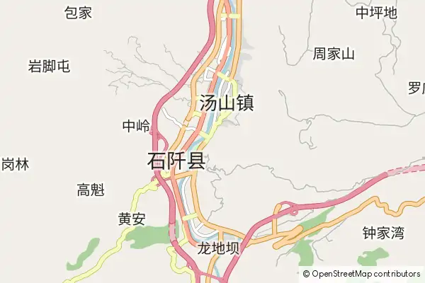 Mapa Danqian County