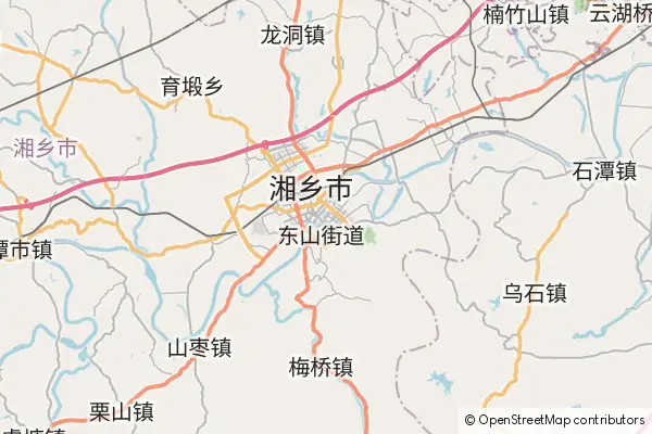 Mapa Xiangxiang