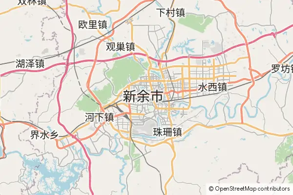 Mapa Xinyu