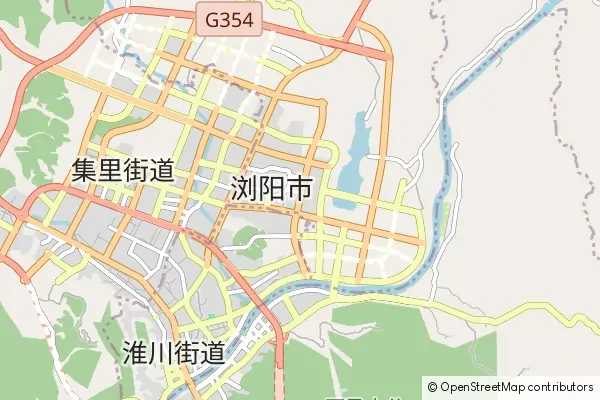 Mapa Liuyang