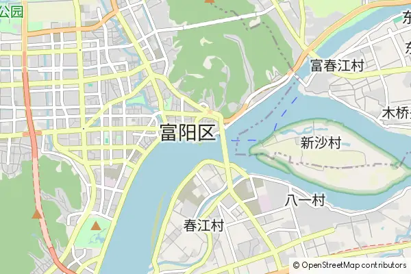 Mapa Fuyang