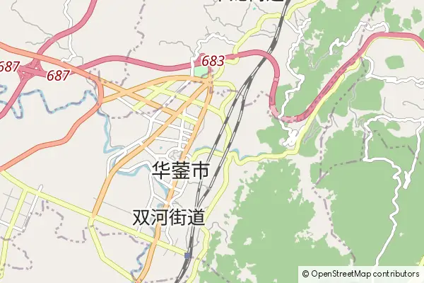 Mapa Huaying