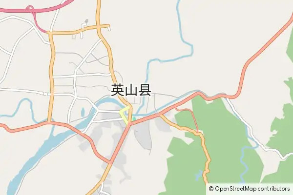 Mapa Yingshan County