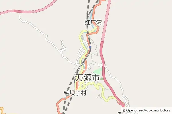 Mapa Wanyuan