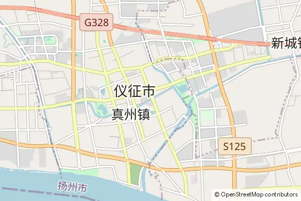 Mapa Yizheng