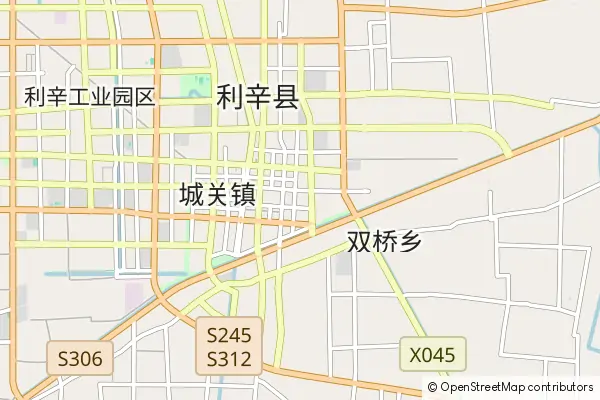 Mapa Lixin county