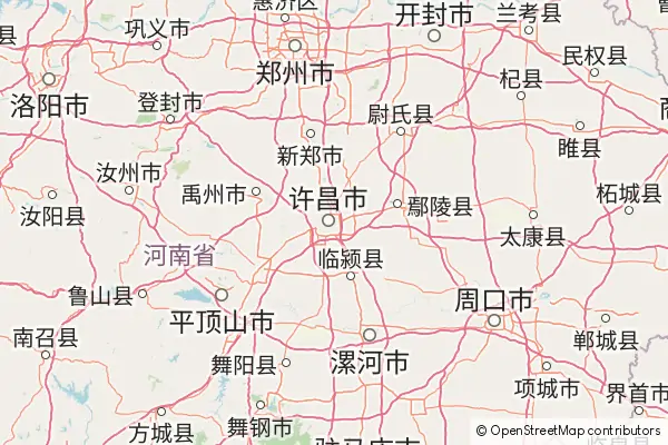 Mapa Xuchang