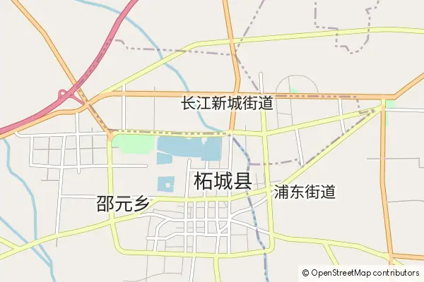 Mapa Zhecheng County