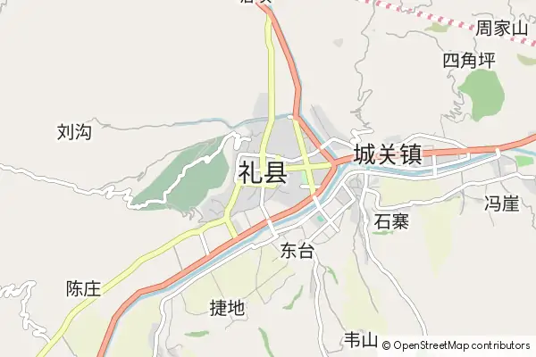 Mapa Li County