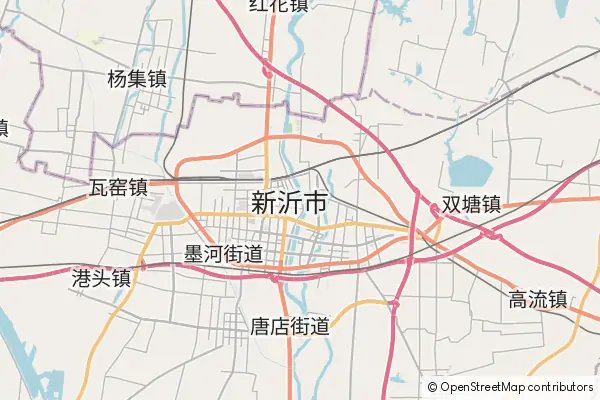 Mapa Xinyi