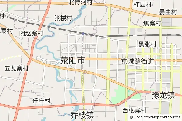 Mapa Xingyang