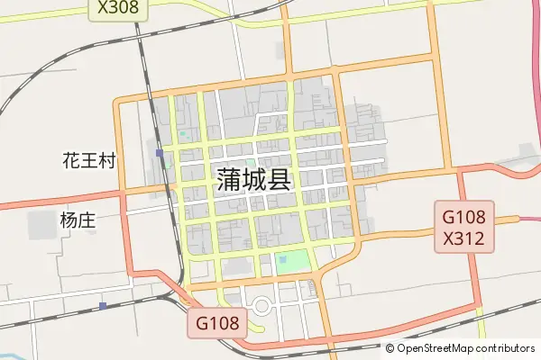 Mapa Pucheng County