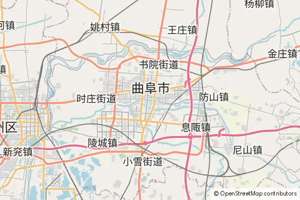 Mapa Qufu