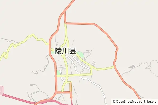 Mapa Lingchuan County