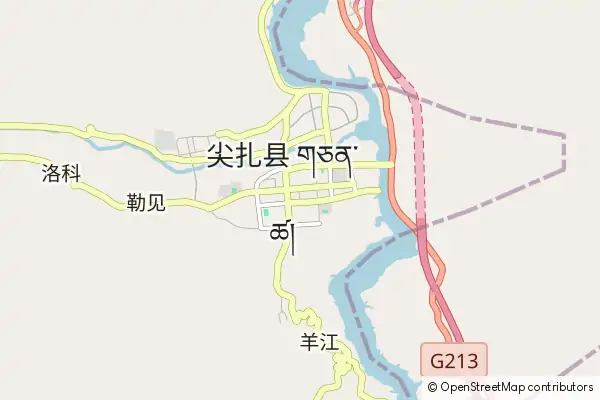 Mapa Jianzha County