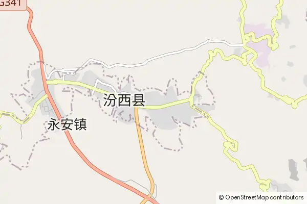 Mapa Fenxi County