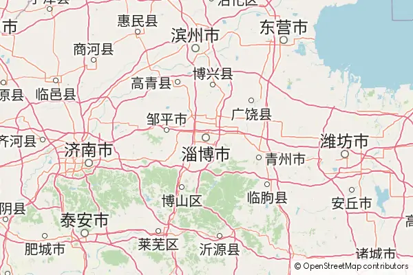 Mapa Zibo