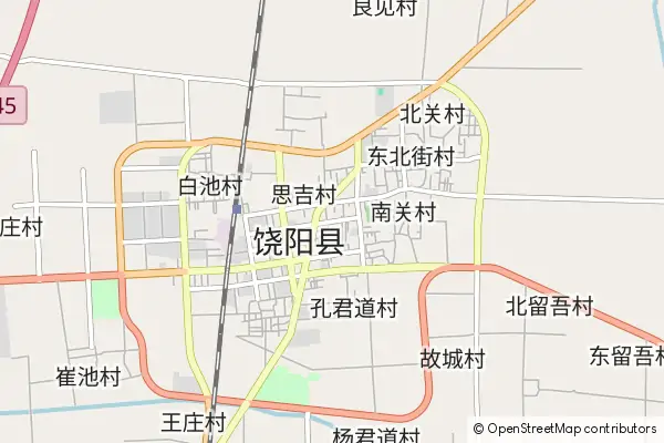 Mapa Gaoyang County