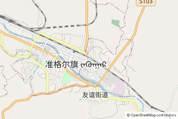 Mapa Zhunge'er Qi