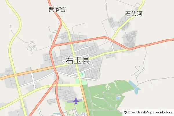 Mapa Youyu County