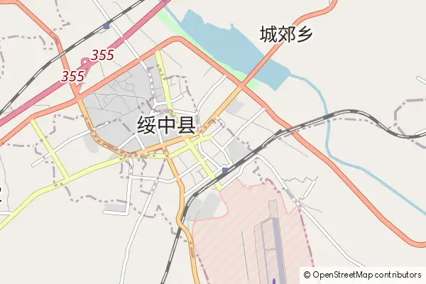 Mapa Suizhong County