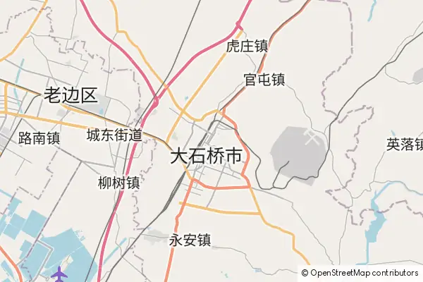 Mapa Dashiqiao